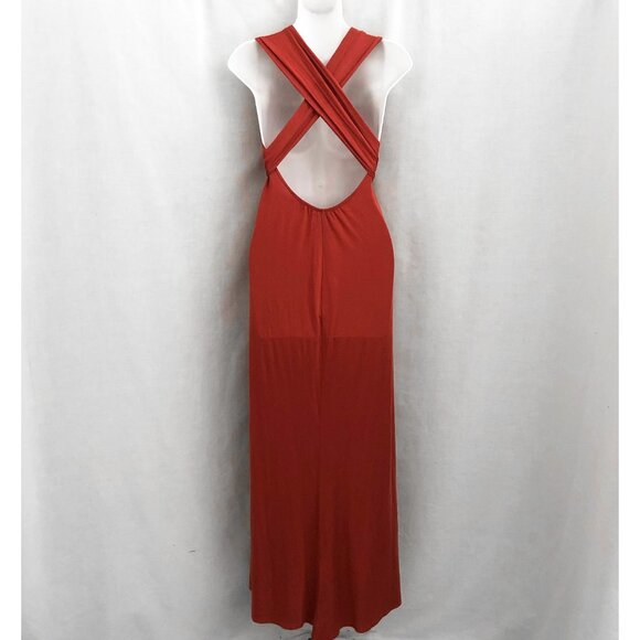 Reformation Halter Maxi Dress Tencel Stretch Small - Picture 5 of 11